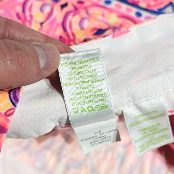 Lilly Pulitzer Callahan Shorts Pink Pattern Women’s Size 6 - Picture 7 of 10